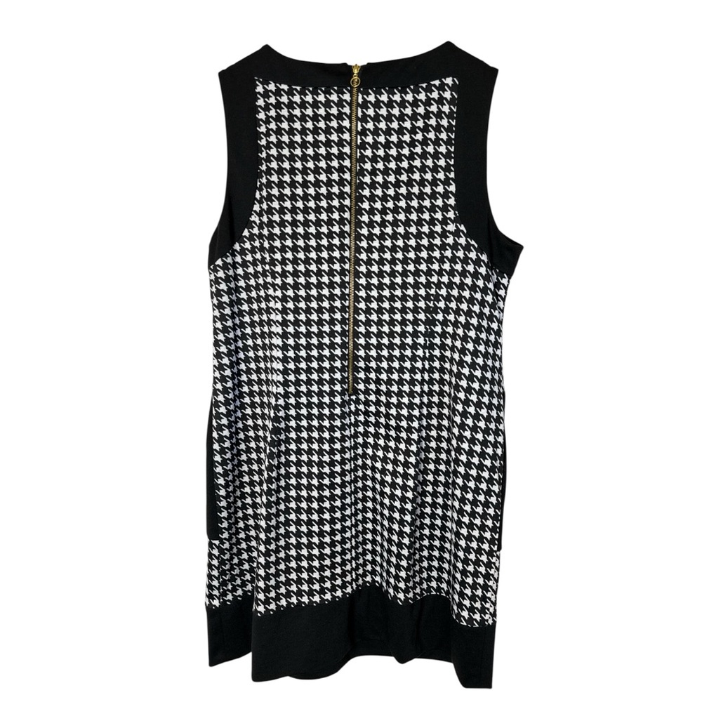 CATO black and white geometric print sleeveless midi XL - Picture 3 of 8